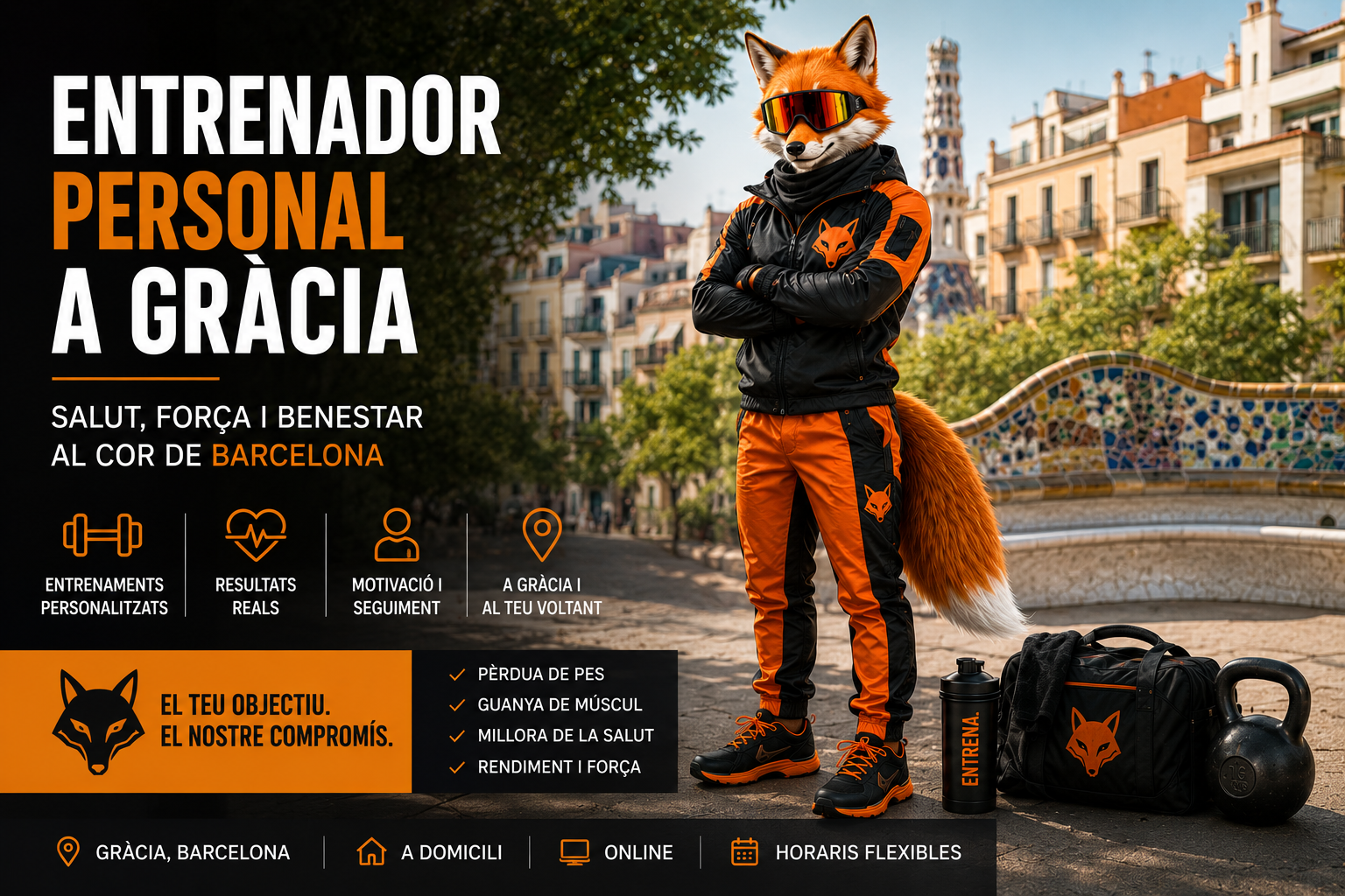 Entrenador Personal a Gràcia: Salut, Força i Benestar al Cor de Barcelona